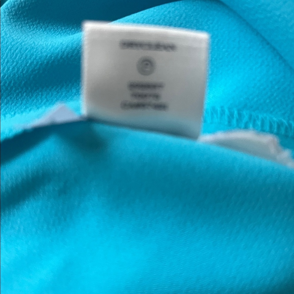 Ann Taylor Turquoise Sleeveless Shift Dress Size 6 - Picture 8 of 10